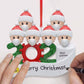 Adornos de Navidad personalizados para la familia de la cuarentena 2020