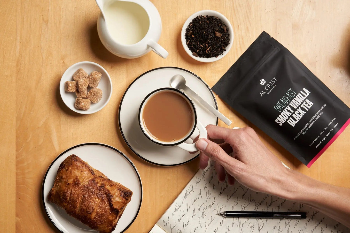 Desayuno - Té negro ahumado con vainilla