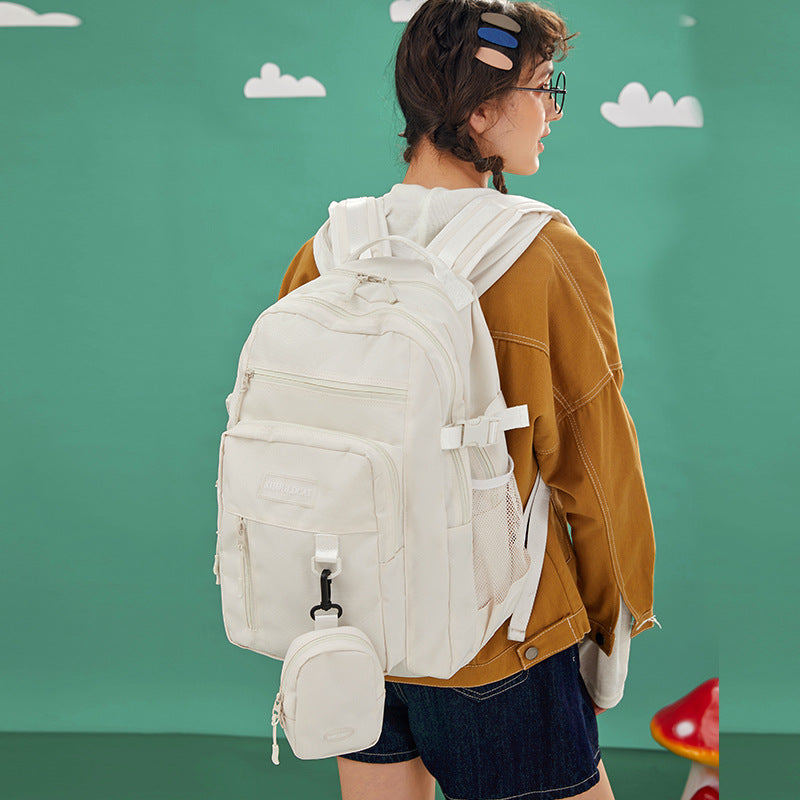 Comfortable Large Capacity Simple College Class Backpacks