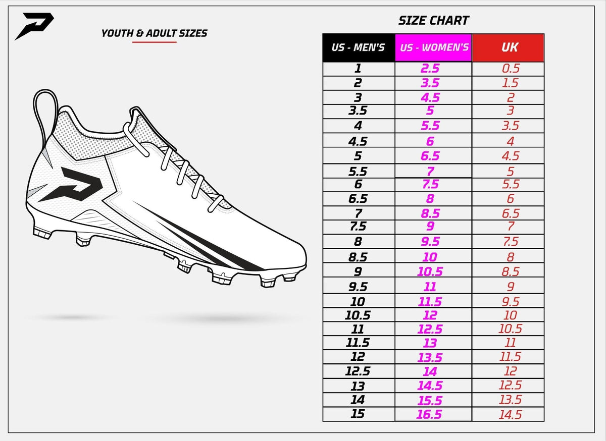Classic 'The Joker' Cleats — Quantum Speed by Phenom Elite