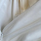 LIQUIDACIÓN - Vestido de novia largo drapeado con hombros descubiertos Ladivine WN315 con sobrefalda (Talla 10)