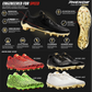 Red Leopard Cleats — Quantum Carbon by Phenom Elite