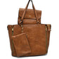 3 in 1 Side Zipper Women's Tote Handbag set