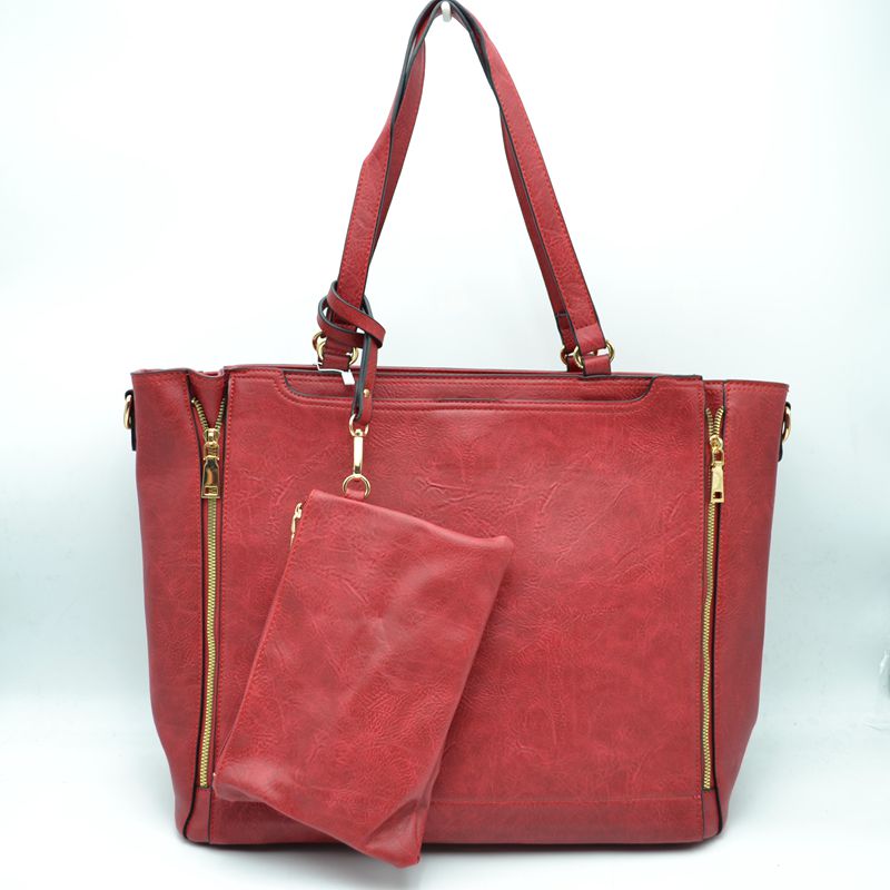 3 in 1 Side Zipper Women's Tote Handbag set