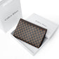 Men's Plaid Hand Holding Envelope Mobile Fashion Bags