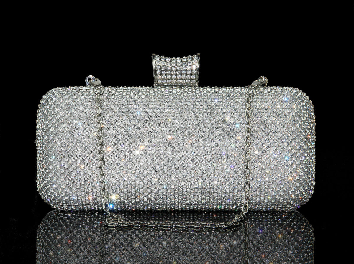 Women's Rhinestone Banquet Dinner Bridal Nightclub Crystal Evening Bags