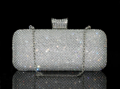 Women's Rhinestone Banquet Dinner Bridal Nightclub Crystal Evening Bags