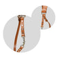 Double Camera Strap Harness- Tan Brown