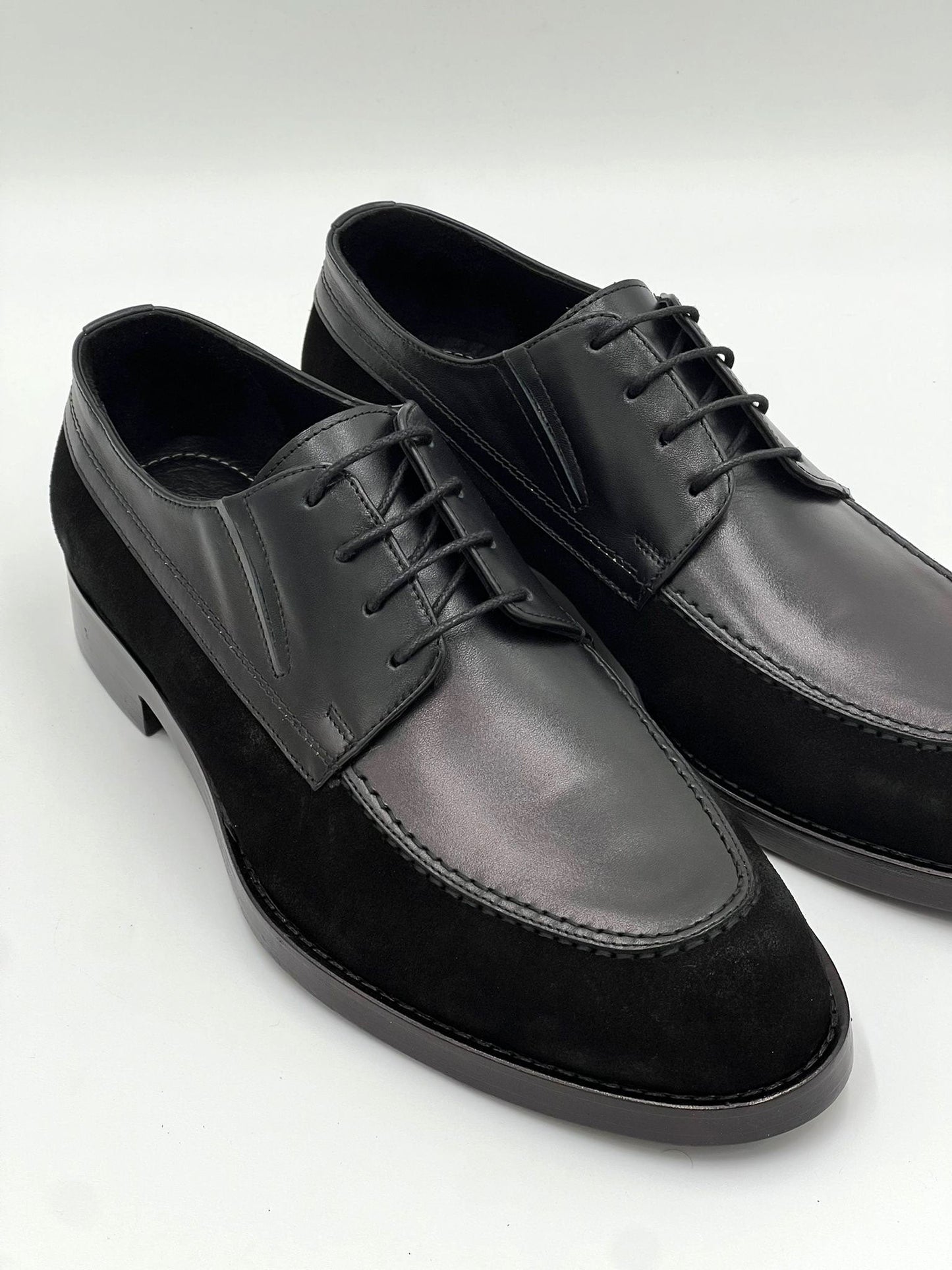 Oxford de cuero C Collection - Negro