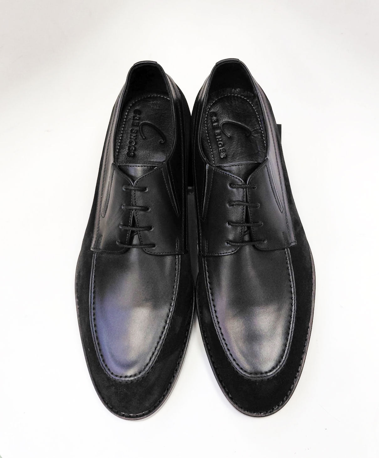 Oxford de cuero C Collection - Negro