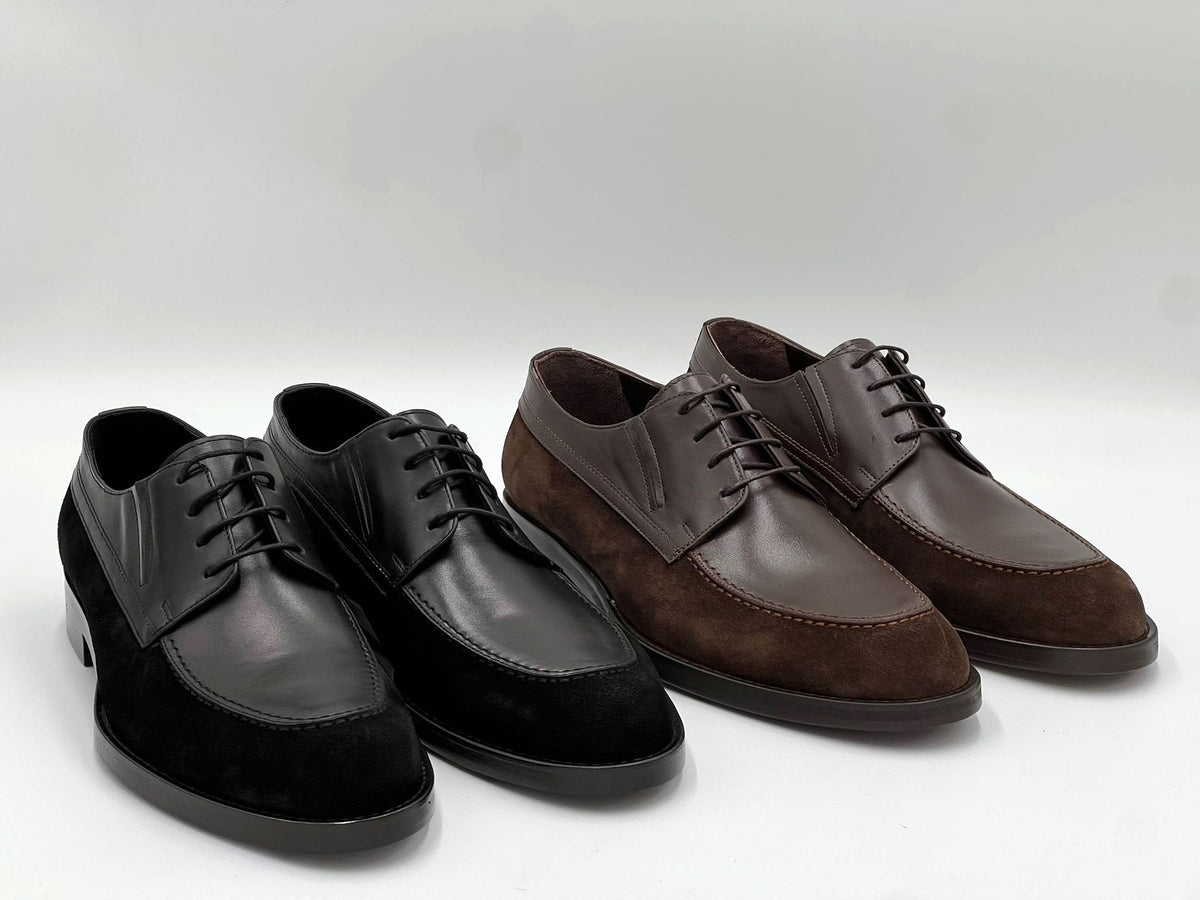 Oxford de cuero C Collection - Negro