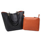 Women's Fashionable Large Capacity Magnetic Snap Shoulder Bags