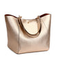 Women's Fashionable Large Capacity Magnetic Snap Shoulder Bags