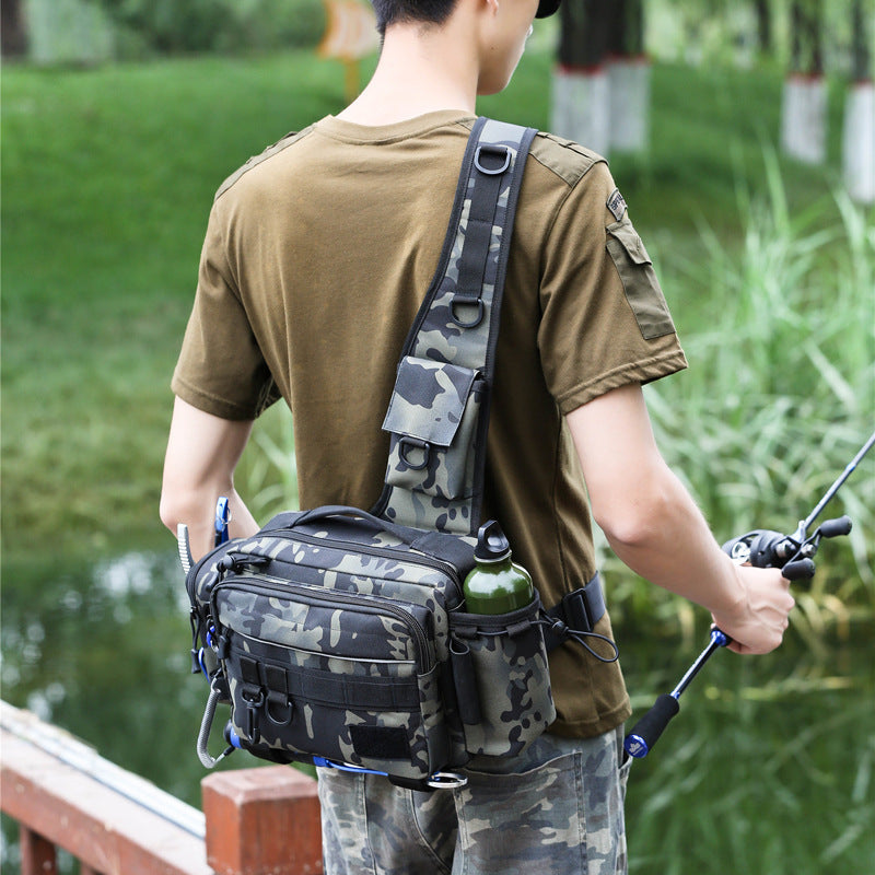 Multifunctional Lure Spinning Fishing Waterproof Rucksack Sports Backpacks