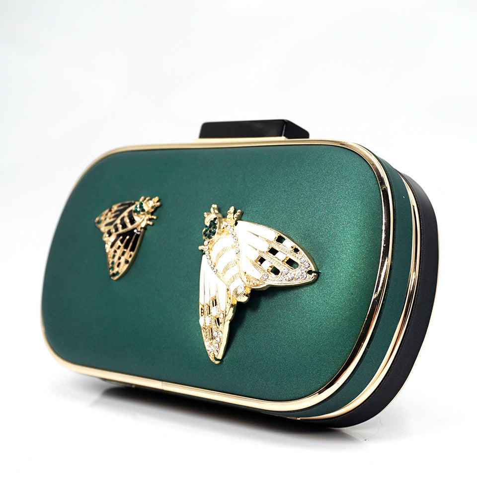 Women's Diamond Clutch One Dinner Cloakroom Soft Evening Bags