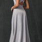 Juliet 208 Cut-Out Strappy Back Glitter Long Dress