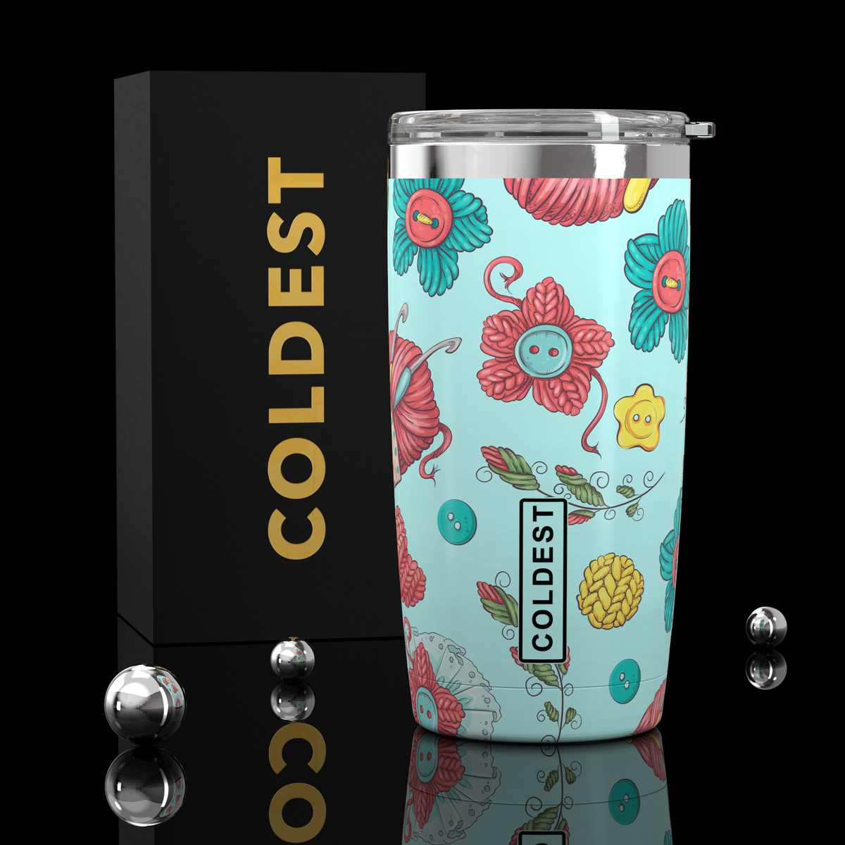 Vaso térmico Coldest de 20 oz v2