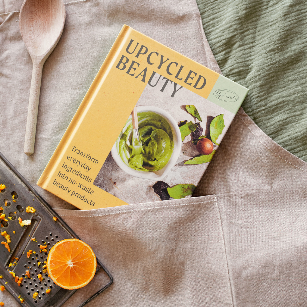 Libro de tapa dura de belleza reciclada