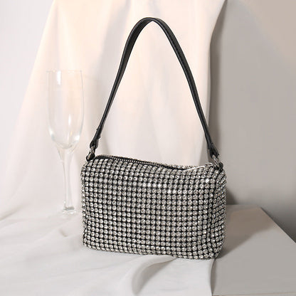 Women's Alexander Wang Rhinestone Diamond Studded Hand Full Handbags
