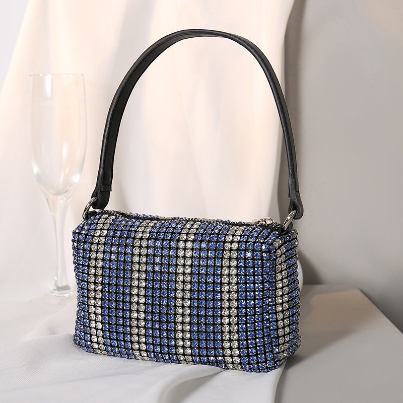 Women's Alexander Wang Rhinestone Diamond Studded Hand Full Handbags