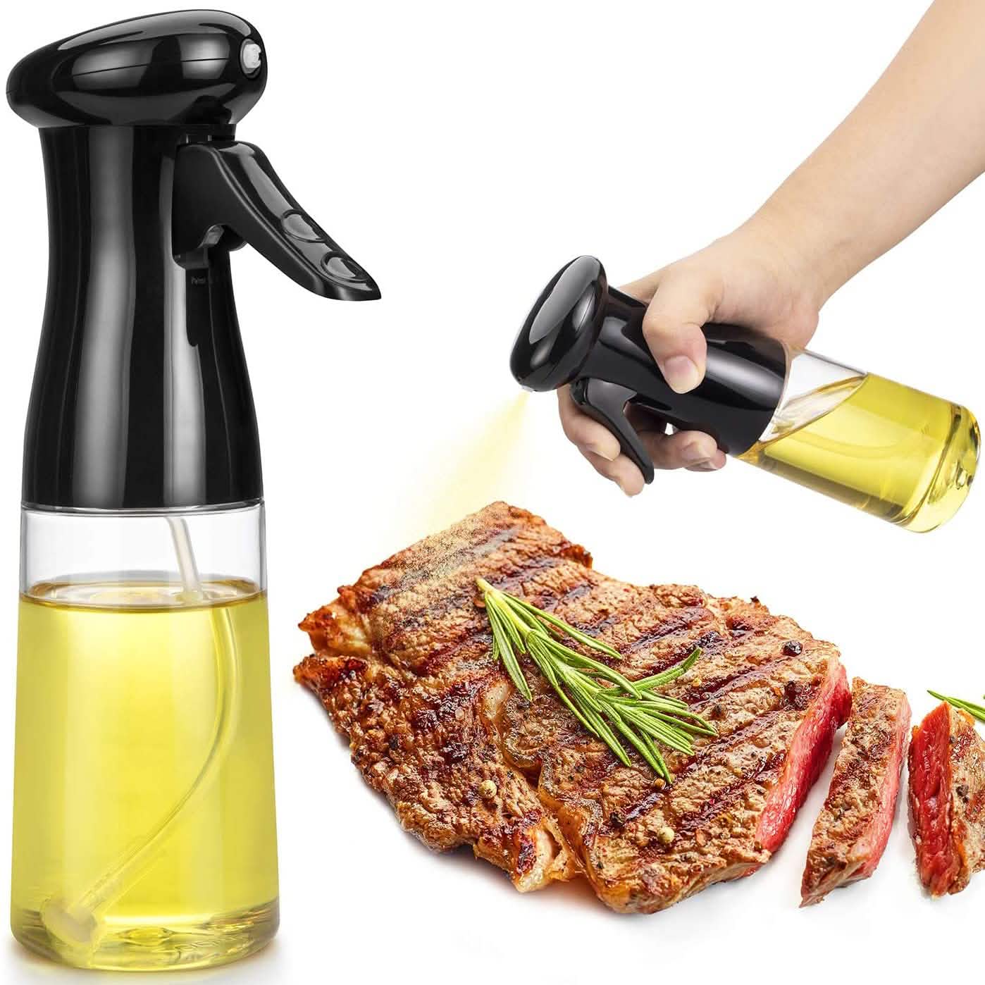 Pulverizador de aceite de cocina de 210 ml