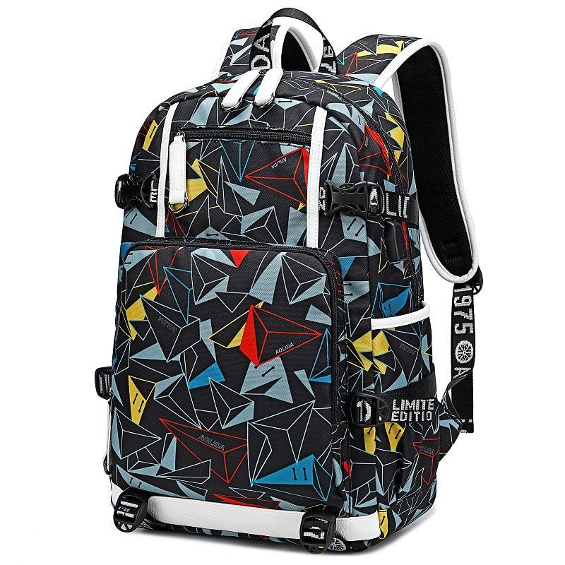 Men's Large Capacity Korean Waterproof Simple Thermal Backpacks