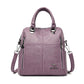 Women's Korean Style Soft Leather Fashionable One Bags