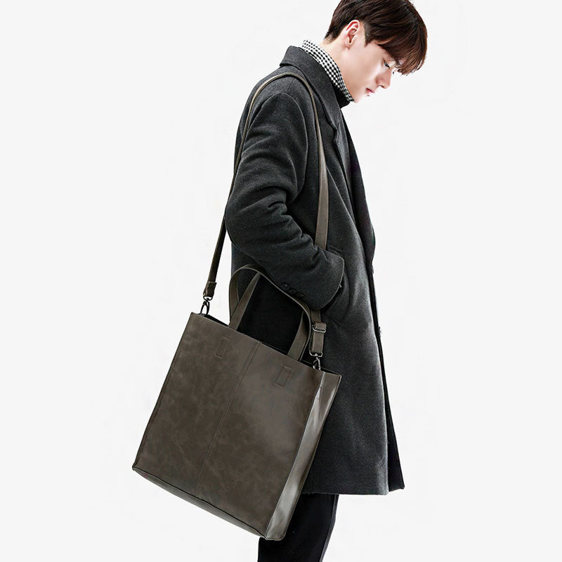 Women's & Men's & Style Fashionable Leather Simple Commute Bags