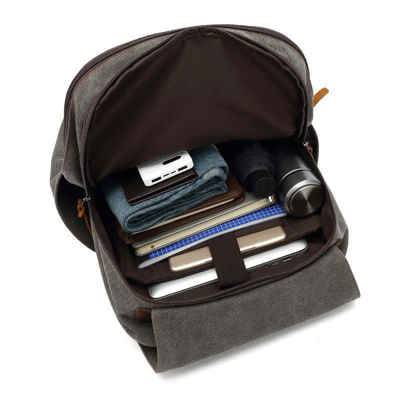 Men's Business Large Capacity Canvas Leisure Computer Men's Bags