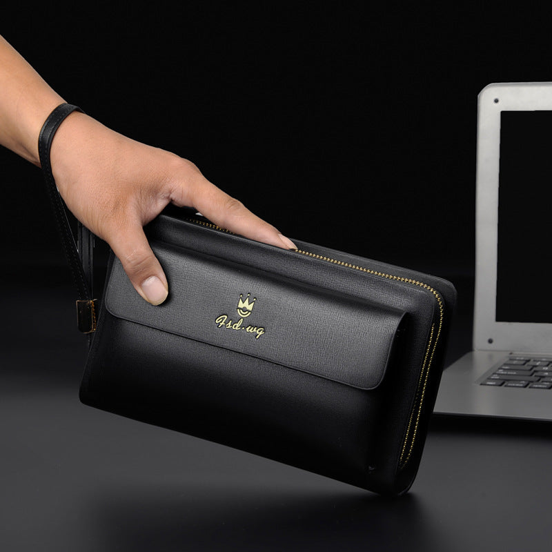 Men's Clutch Large Capacity Multiple Slots Business Men's Handbags