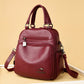 Women's Kangaroo Soft Leather Large Capacity Backpacks