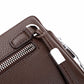 Men's Clutch Password Business Leather Trendy Soft Men's Handbags