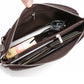 Men's Clutch Password Business Leather Trendy Soft Men's Handbags