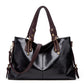 Women's Large Capacity Autumn Soft Leather Portable Handbags