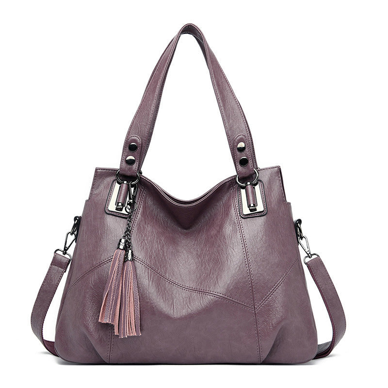 Women's Fashion Mom Large Capacity Hand Holding Shoulder Bags