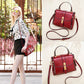 Women's Versatile Simple Oil Wax Leather Fashion Handbags