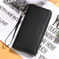 Women's Swiping Leather Large Capacity Long Top Layer Cowhide Ladies Wallets