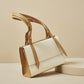 Women's Wedding Large Capacity Cowhide Leather Design Handbags