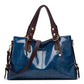 Women's Large Capacity Autumn Soft Leather Portable Handbags