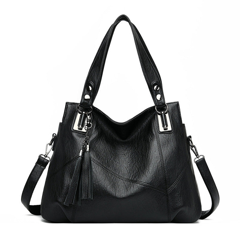 Women's Fashion Mom Large Capacity Hand Holding Shoulder Bags