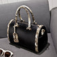 Women's Pillow Fashion Snake Pattern Boston Large Handbags