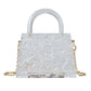 Women's Ice Crack Transparent Acrylic Tide Portable Crossbody Bags