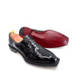 Maurice Legend Custom Made Alligator Lace-Up Shoe - Black