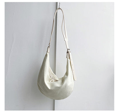 Women's Large Capacity Commuter Cloth Dumplings Niche Shoulder Bags