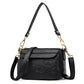 Women's Korean Style Fashion Mom Texture Soft Shoulder Bags