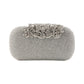 Quality Dinner Handmade Rhinestone Flower Leaf Evening Bags