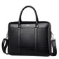 Men's Horizontal Business Large Capacity Fashion Leather Men's Briefcases