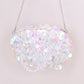 Fashion Pouch Sequin Cross Body Dinner Zipper Handbags