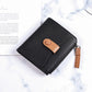 Women's Fashion Short Zip Cowhide Korean Style Ladies Wallets