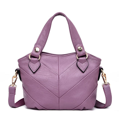 Women's Versatile Fashion Mom Soft Leather Bags